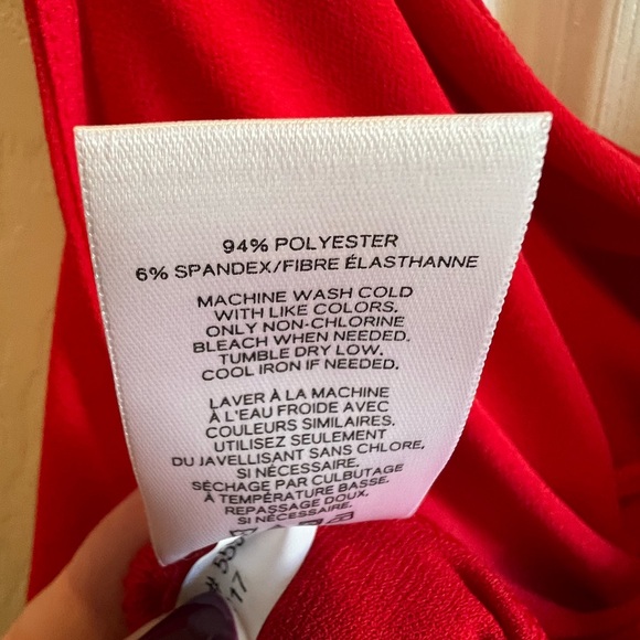 NWT Express Halter Neck Twist Front Mini Dress Women’s Size Medium - Picture 4 of 10